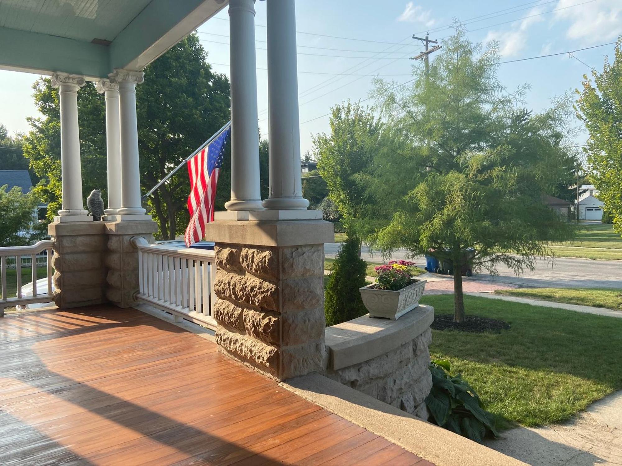 The Victorian Guesthouse Delphos Exterior foto